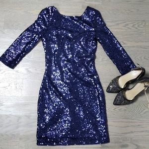 Tobi Sequin dress